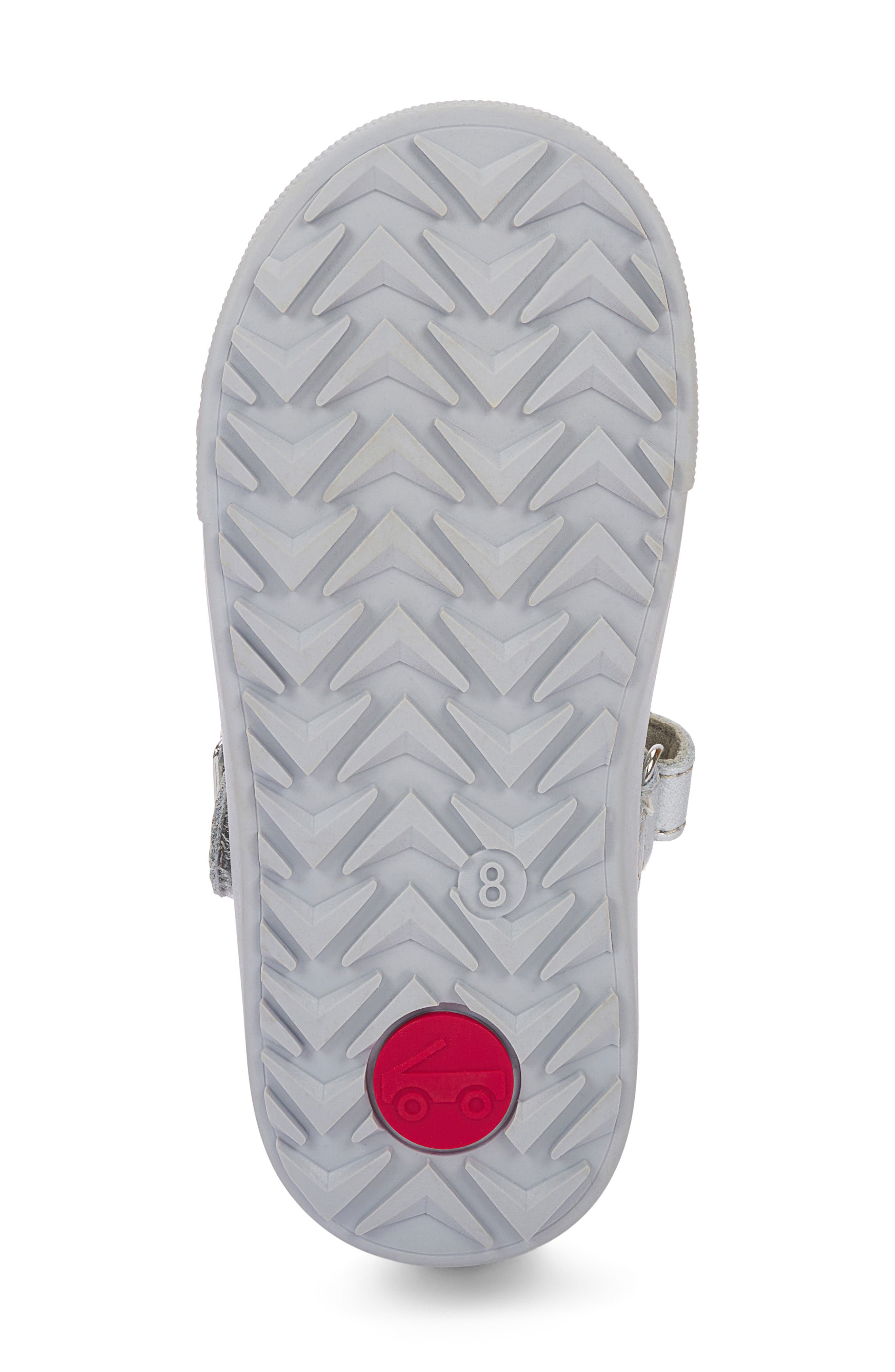 See Kai Run Lucia Mary Jane Flat, Alternate, color, Silver