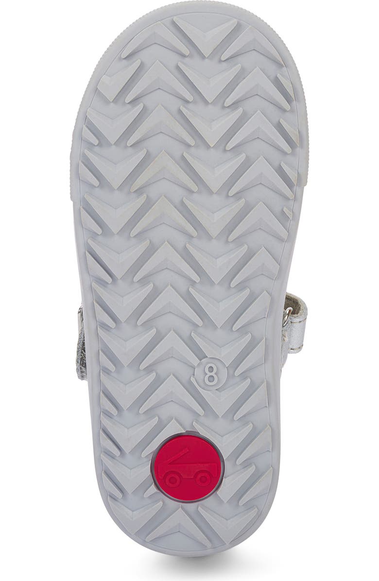 See Kai Run Lucia Mary Jane Flat, Alternate, color, Silver