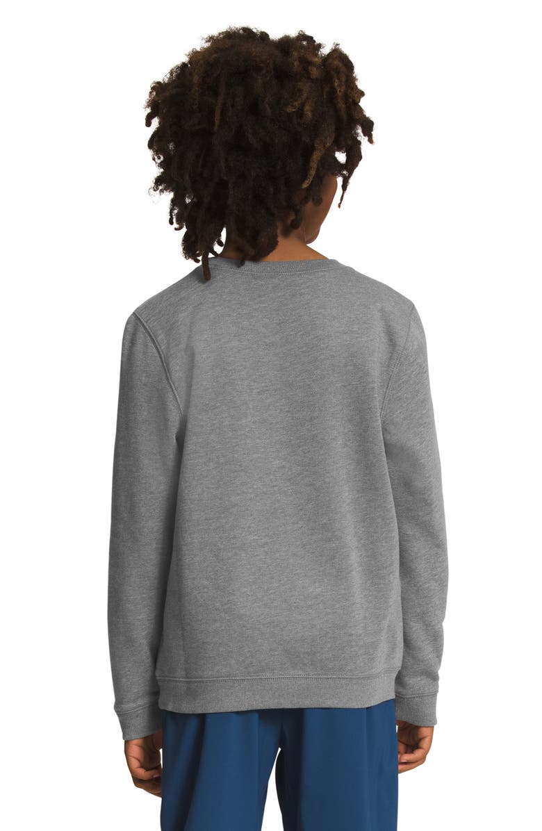The North Face Kids' Heritage Patch Crewneck Sweatshirt, Alternate, color,
