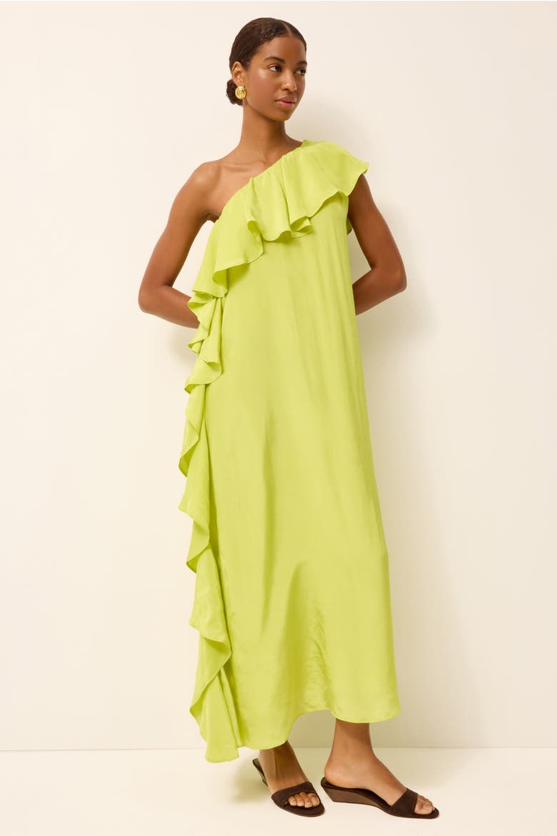 Mora Dress, Alternate, color, Apple