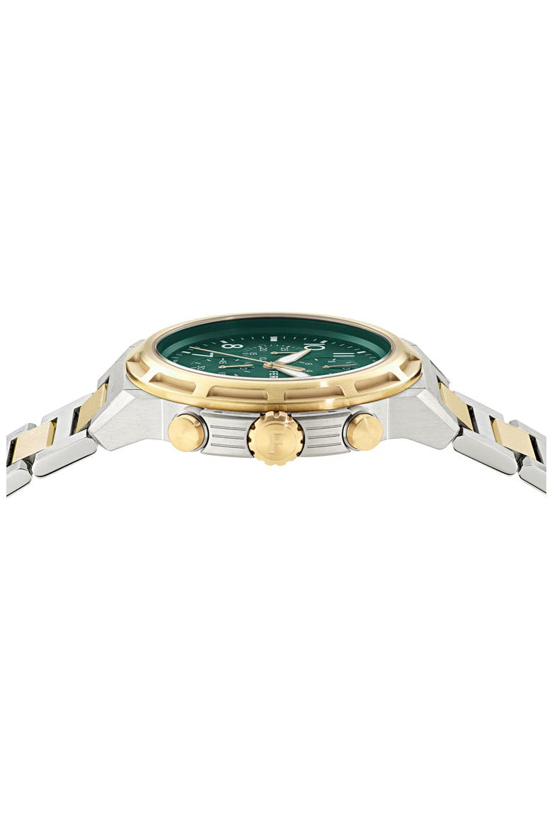 Sport Chronograph Bracelet Watch, 44mm, Alternate, color, TWO TONE