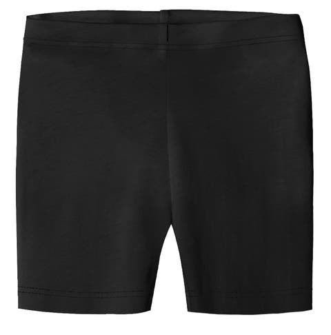 Girls Organic 100% Cotton Soft Bike Shorts (Toddler, Little Kid, Big Kid)