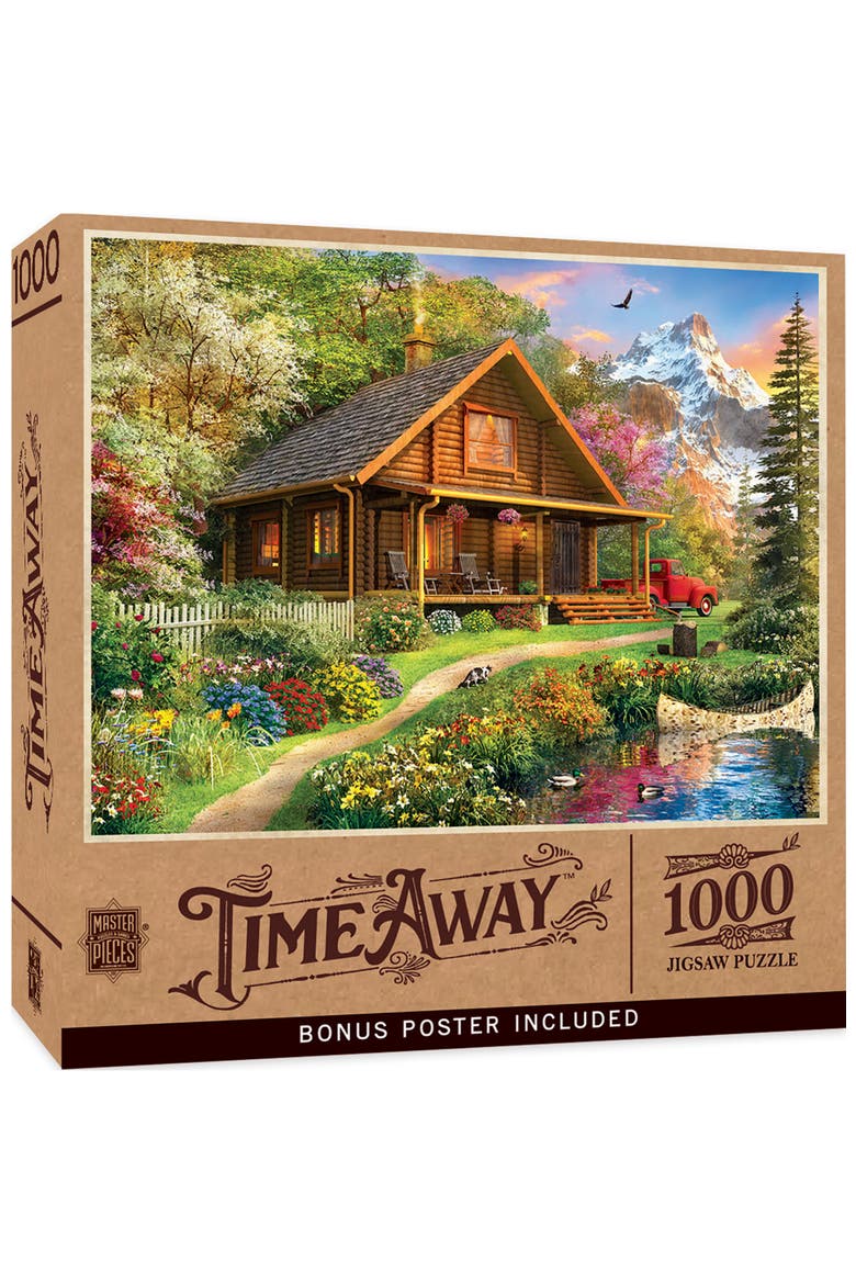 Mountain Retreat 1000 Piece Puzzle, Main, color, Multicolor