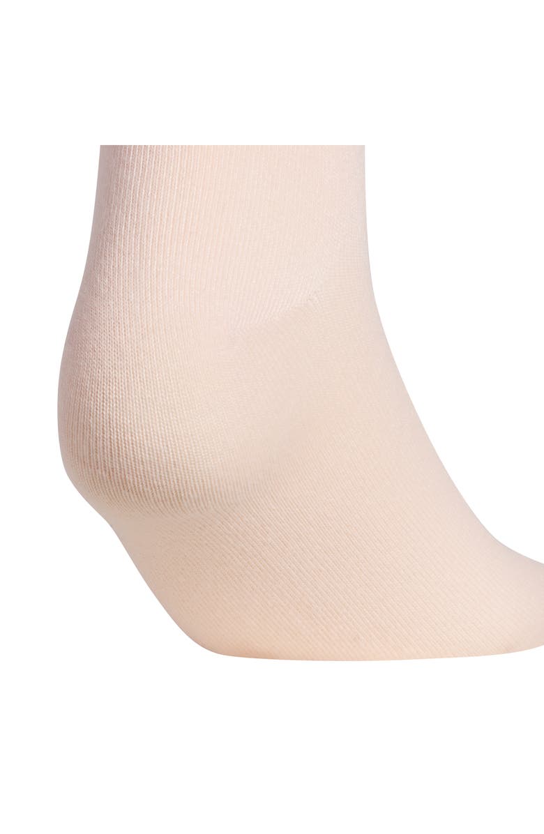 adidas Scrunch Athletic 3-Pack Crew Socks, Alternate, color, Blush Pink/ White/ Beige