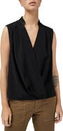 rag & bone Meredith Sleeveless Surplice Top