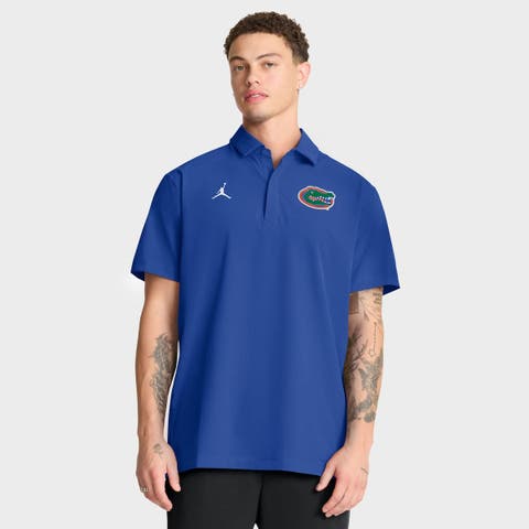 Men's Jordan Brand Royal Florida Gators 2025 Coaches Sideline Polo