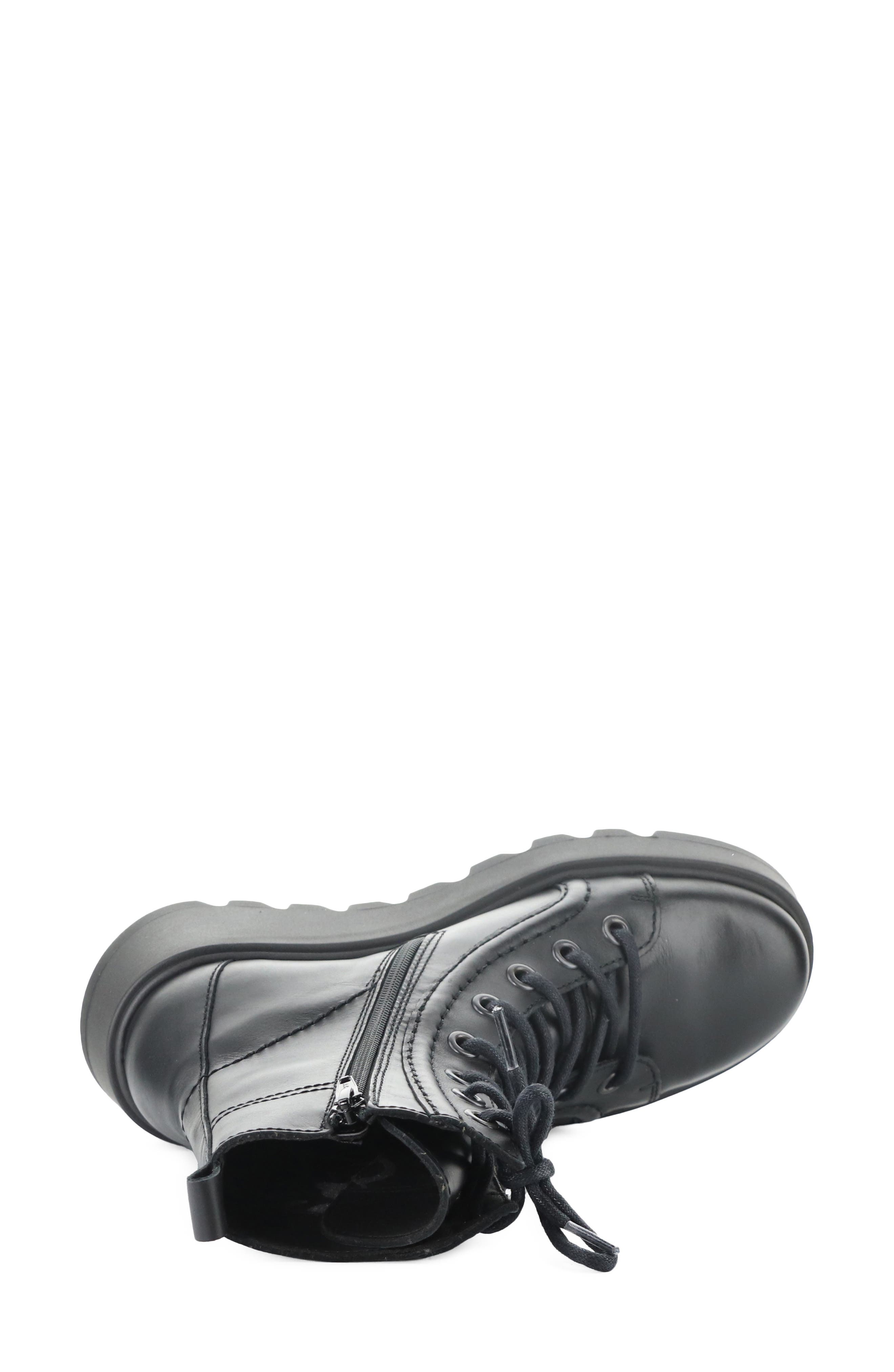 Tery Combat Boot, Alternate, color, 000 BLACK