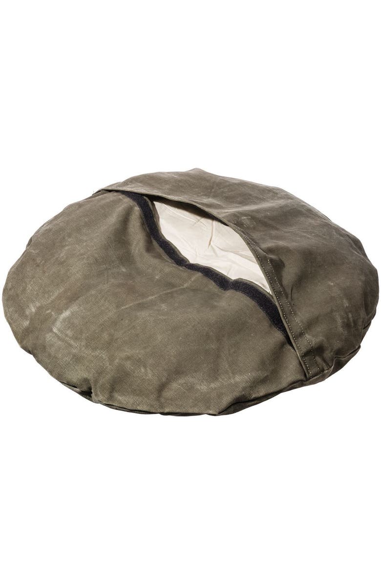 PUEBCO Vintage Tent Fabric Pet Bed, Alternate, color, Olive