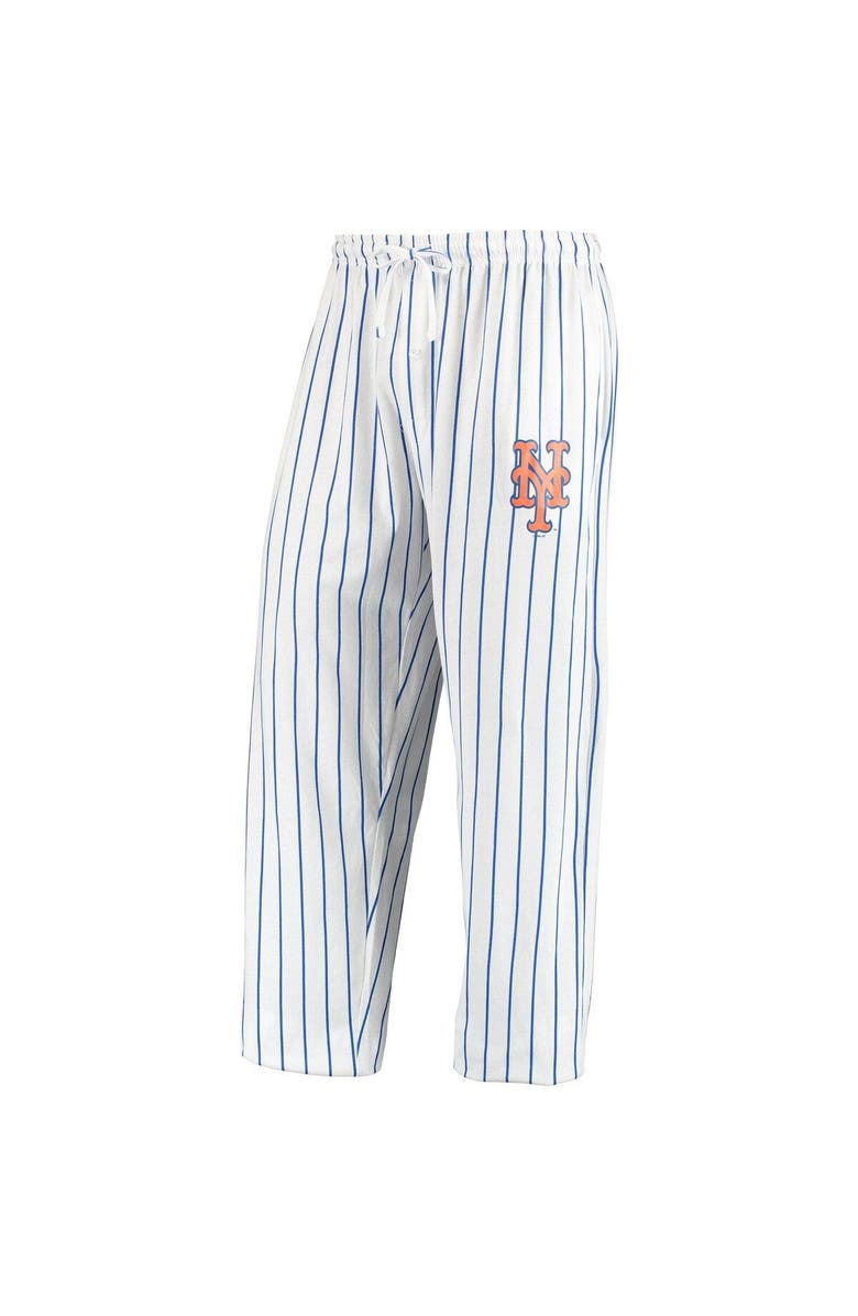 CONCEPTS SPORT Men's Concepts Sport White/Royal New York Mets Vigor Lounge Pant, Main, color, White