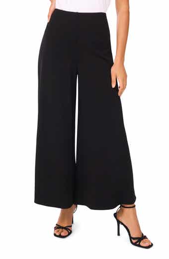 Vince Camuto Pull-On Wide Leg Ponte Pants