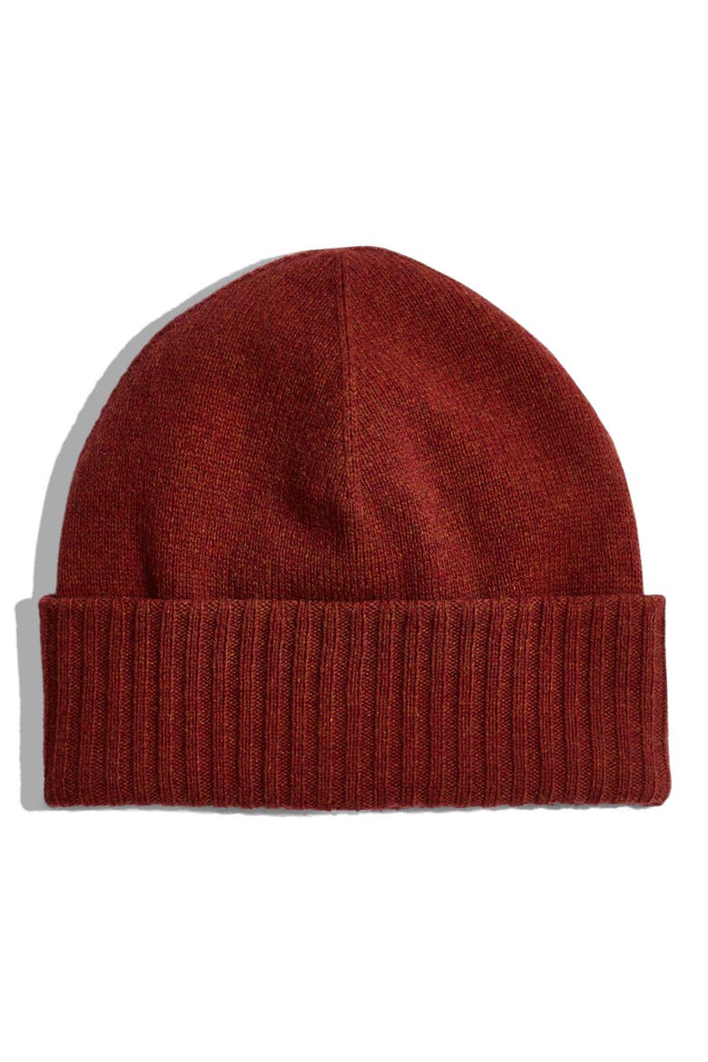 Cuffed Fisherman Beanie, Main, color, MAPLE SYRUP MULTI