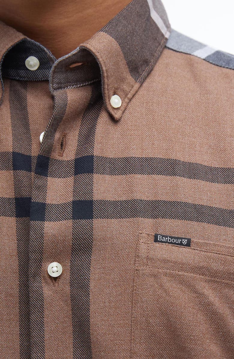 Barbour Dunoon Plaid Slim Fit Button-Down Shirt, Alternate, color, 
