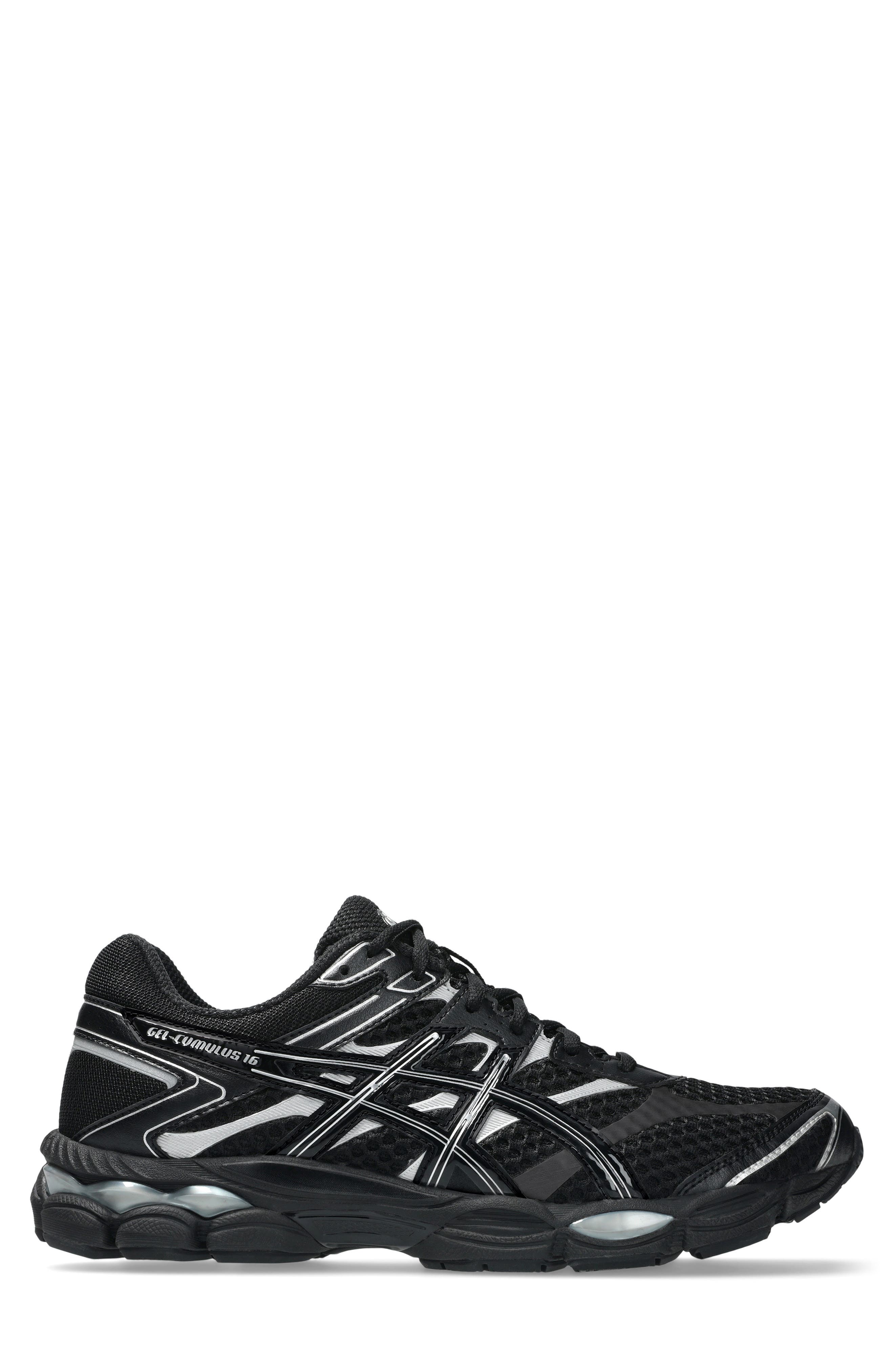 ASICS<sup>®</sup> Gender Inclusive GEL-CUMULUS<sup>®</sup> 16 Sneaker, Alternate, color, Black/ Black