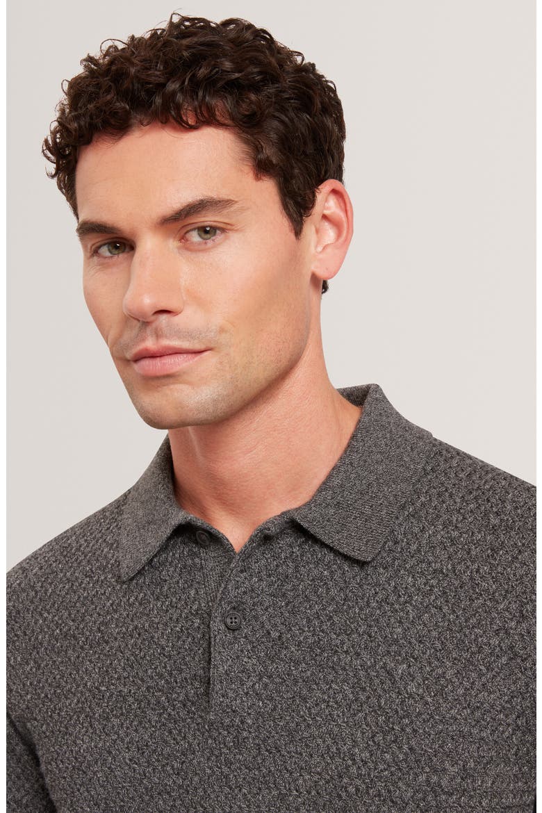 Janko Textured Polo, Alternate, color, MID-GREY