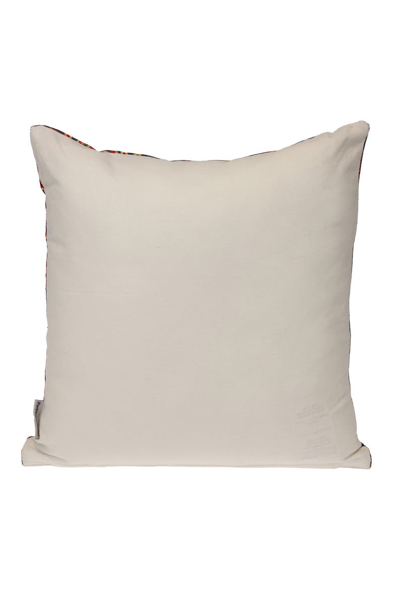 Tapestry Cotton Accent Pillow, Alternate, color, BLUE