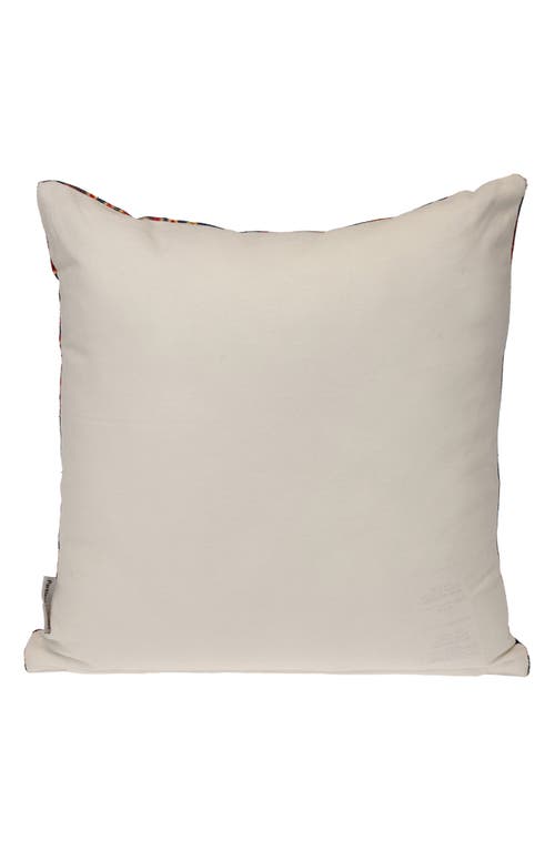 Parkland Collection Tapestry Cotton Accent Pillow In Blue