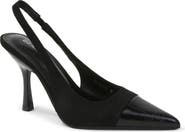 BERNESS Florrie Faux Leather Slingback Pump