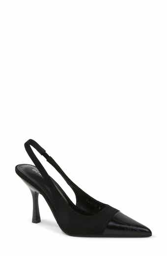 Florrie Faux Leather Slingback Pump
