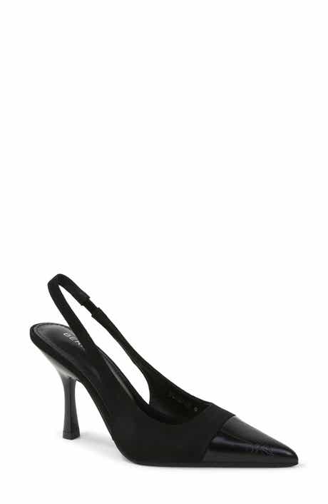Florrie Faux Leather Slingback Pump