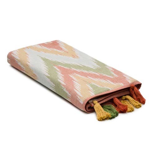 Chevron Loom Turkish Cotton Towel & Throw