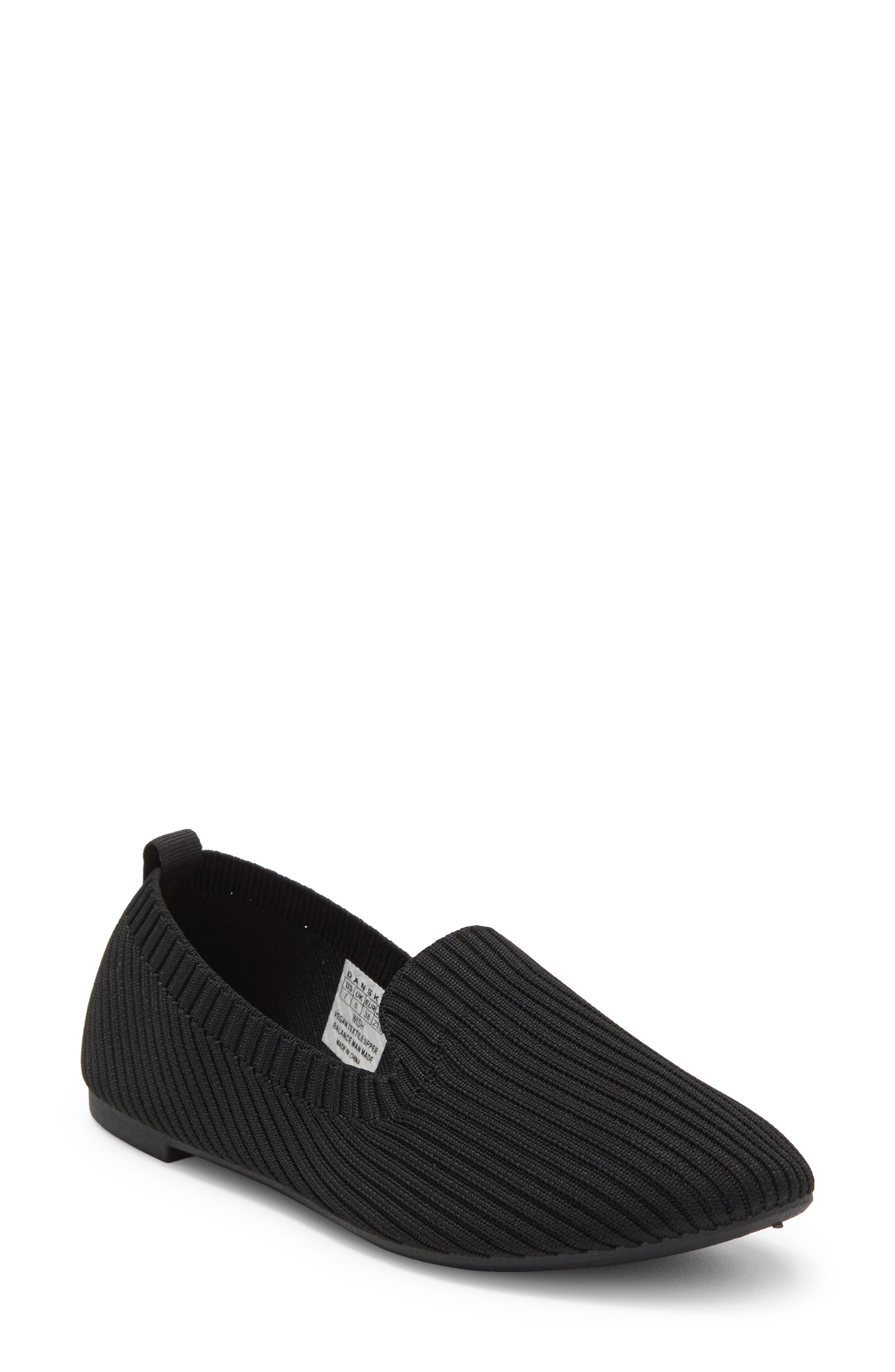 Danskin Ribbed Smoking Loafer, Main, color, 