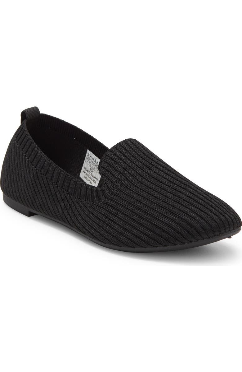 Danskin Ribbed Smoking Loafer, Main, color,