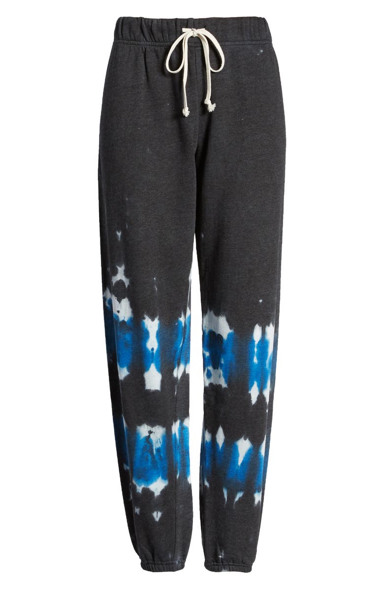 Treasure & Bond Tie Dye Sweatpants, Alternate, color, Charcoal- Blue Combo