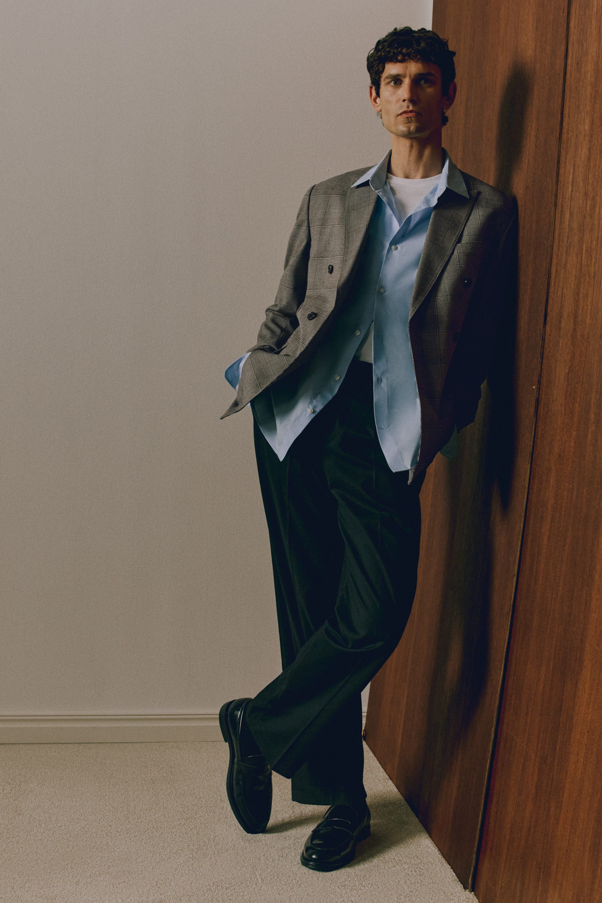 Regular Fit Double-breasted Jacket - image 2