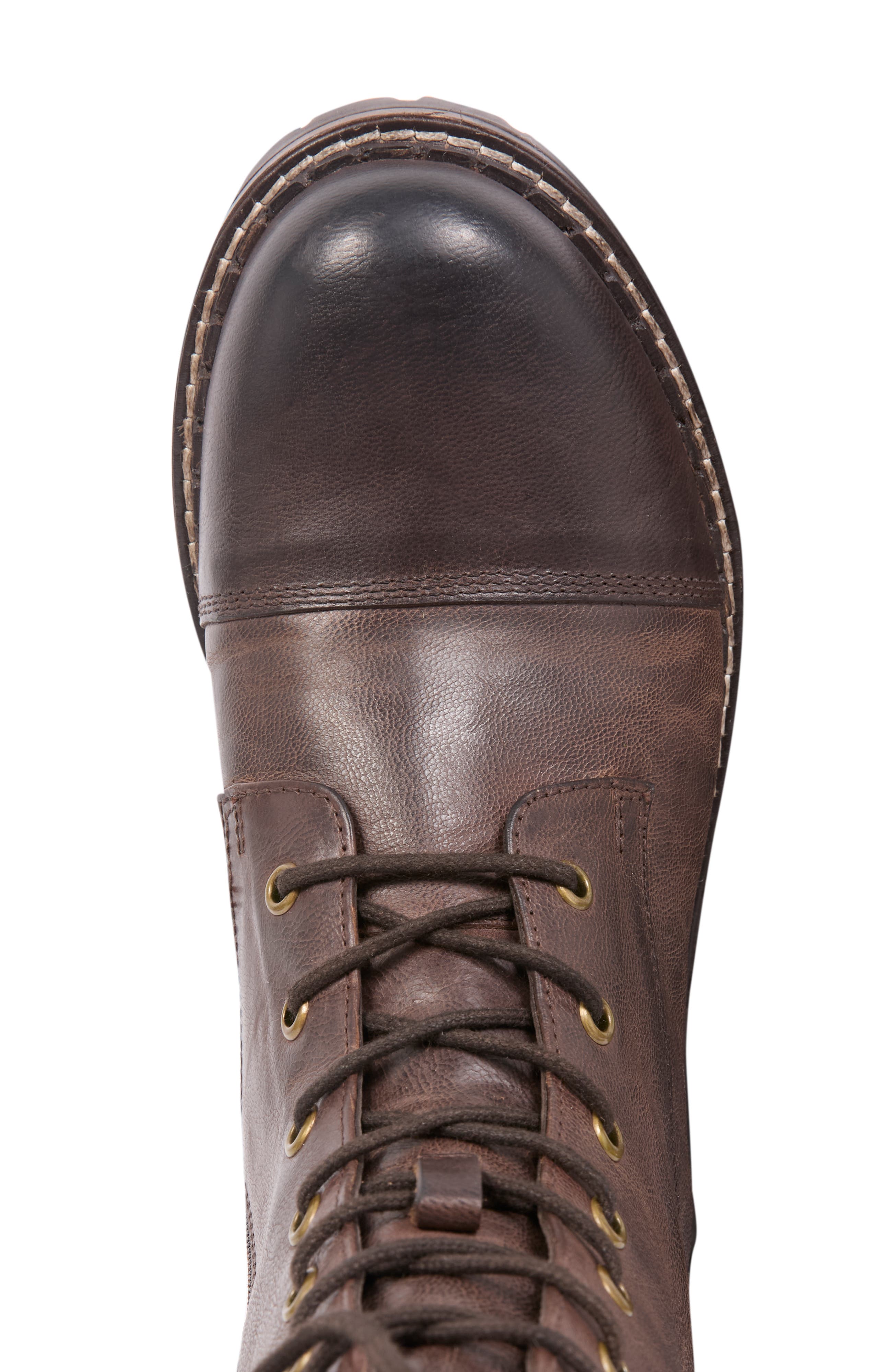 Celtic & Co. Tall Ankle Lace Up Boot, Alternate, color, 