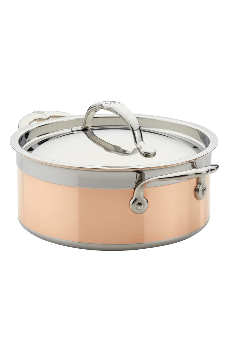 Hestan CopperBond 3-Quart Soup Pot with Lid, Alternate, color,