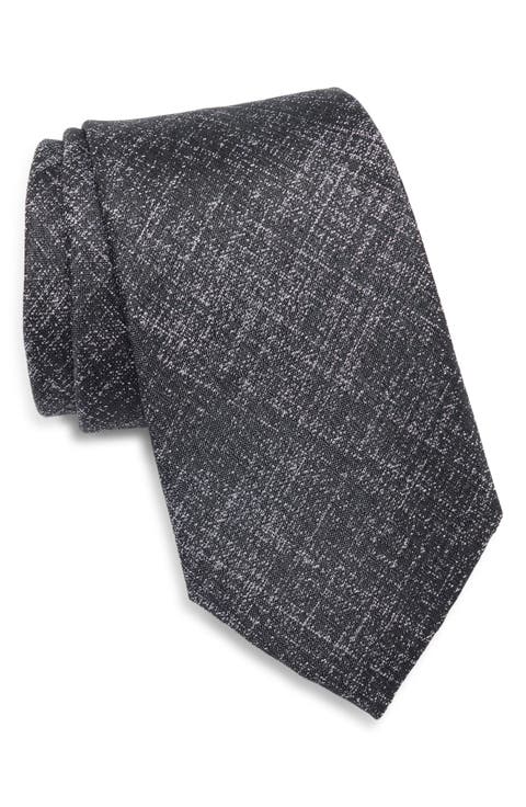 Textured Silk Tie