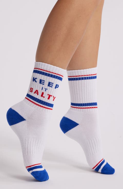 Keep it Salty Crew Socks