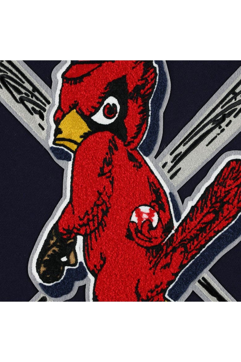 Men's Pro Standard Navy St. Louis Cardinals Mash Up Logo Pullover Hoodie, Alternate, color, Navy