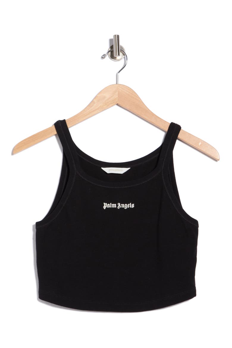 Logo Tank Top, Main, color, BLACK/WHITE