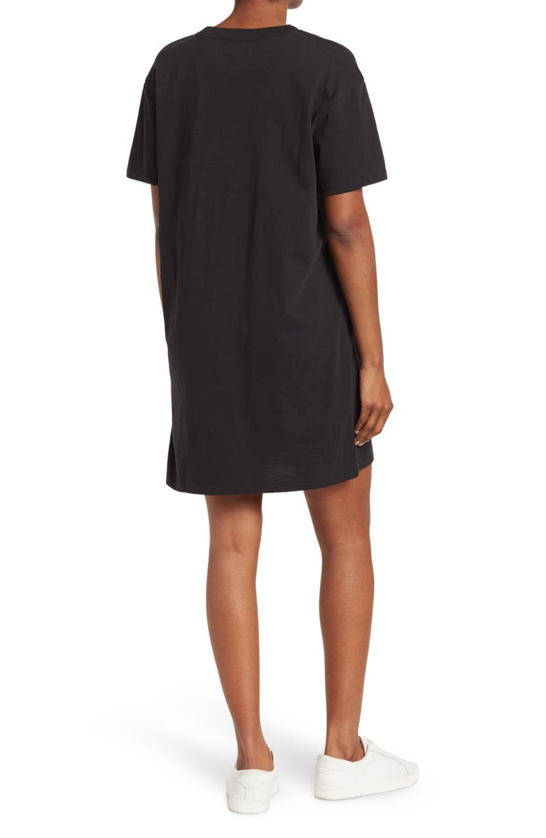 Madewell Tina Solid Cotton T-Shirt Dress, Alternate, color, 
