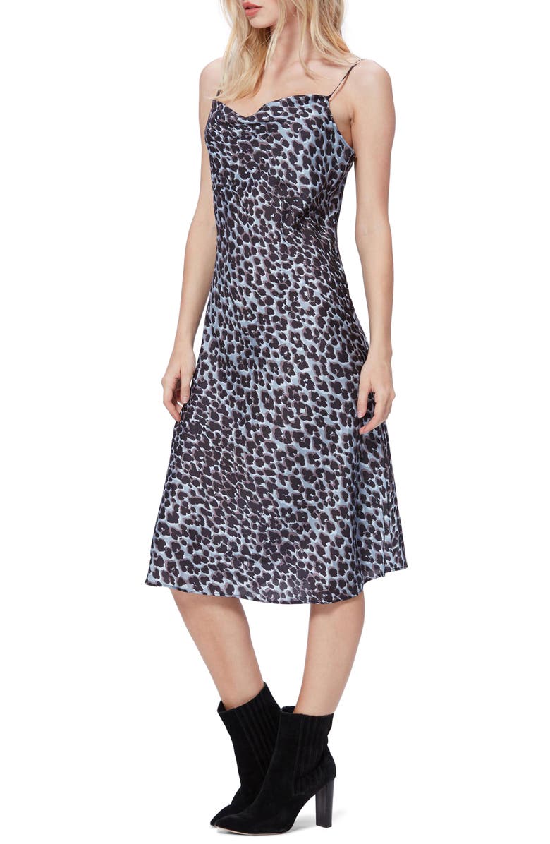 PAIGE Giovanna Leopard Print Slipdress, Alternate, color,