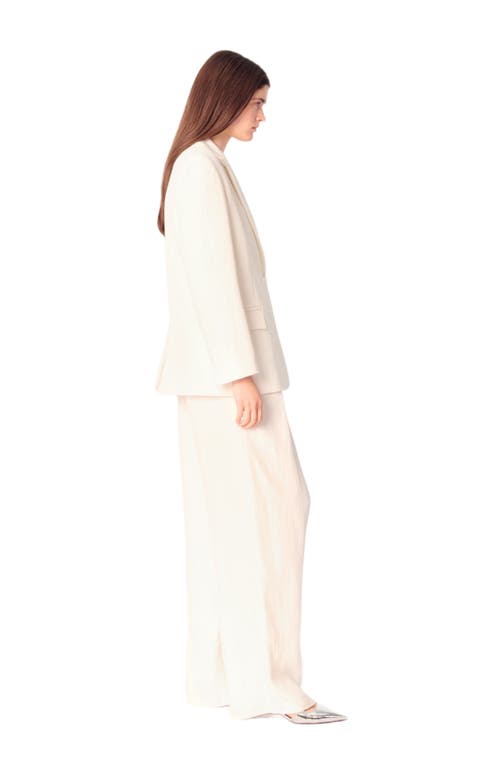 Maje Suit Jacket In Ecru