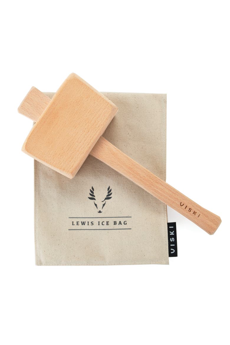 Professional Lewis Ice Bag and Mallet, Main, color, Wood