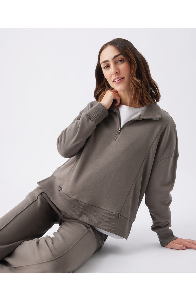 Ripe Maternity Terry Wide Leg Jogger, Alternate, color,