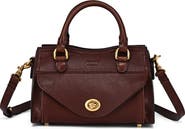 OLD TREND Lockwood Genuine Leather Compact Structured Satchel