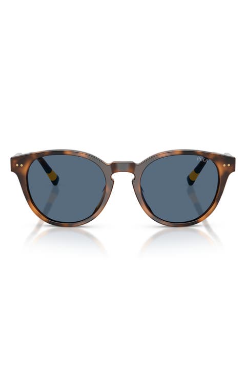 52mm Round Sunglasses