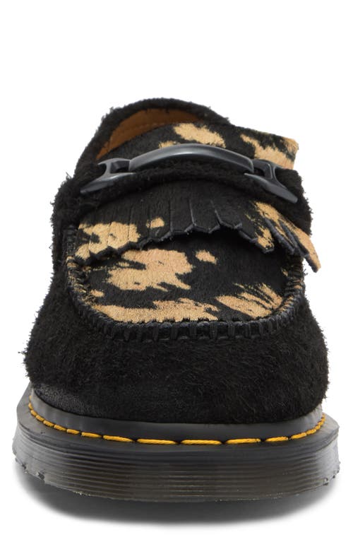 Dr. Martens' Dr. Martens Adrian Kiltie Fringe Bit Loafer In Black Black And Beige