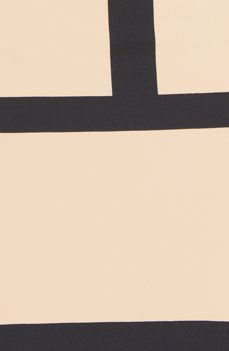 TOTEME Monogram One-Piece Swimsuit, Alternate, color,