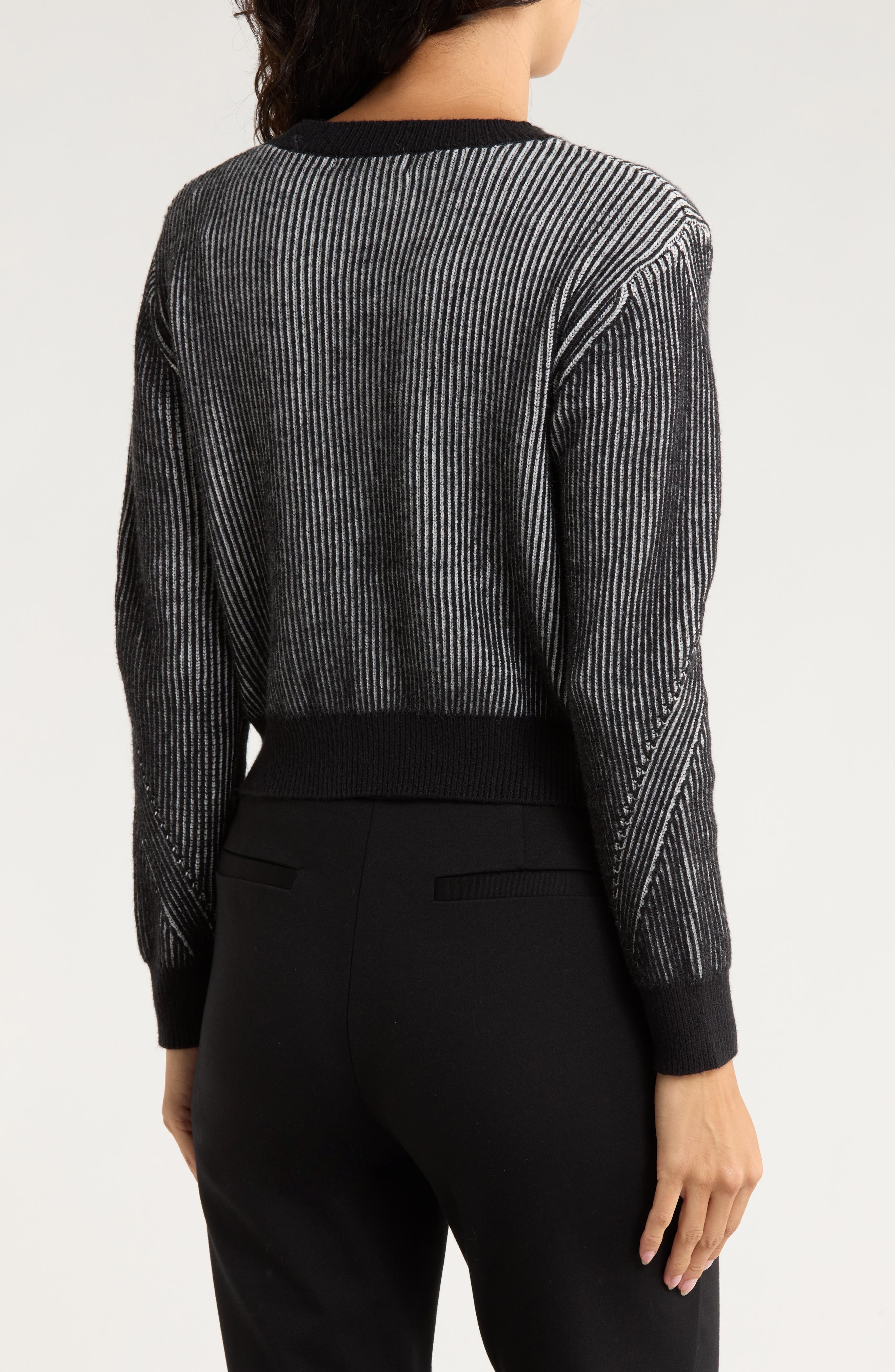 Shadow Rib Crewneck Sweater - image 2