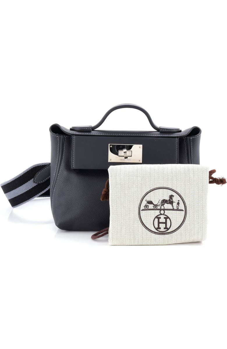 Pre-Owned Hermes 24/24 Bag Evercolor with Swift 21, Alternate, color, Caban