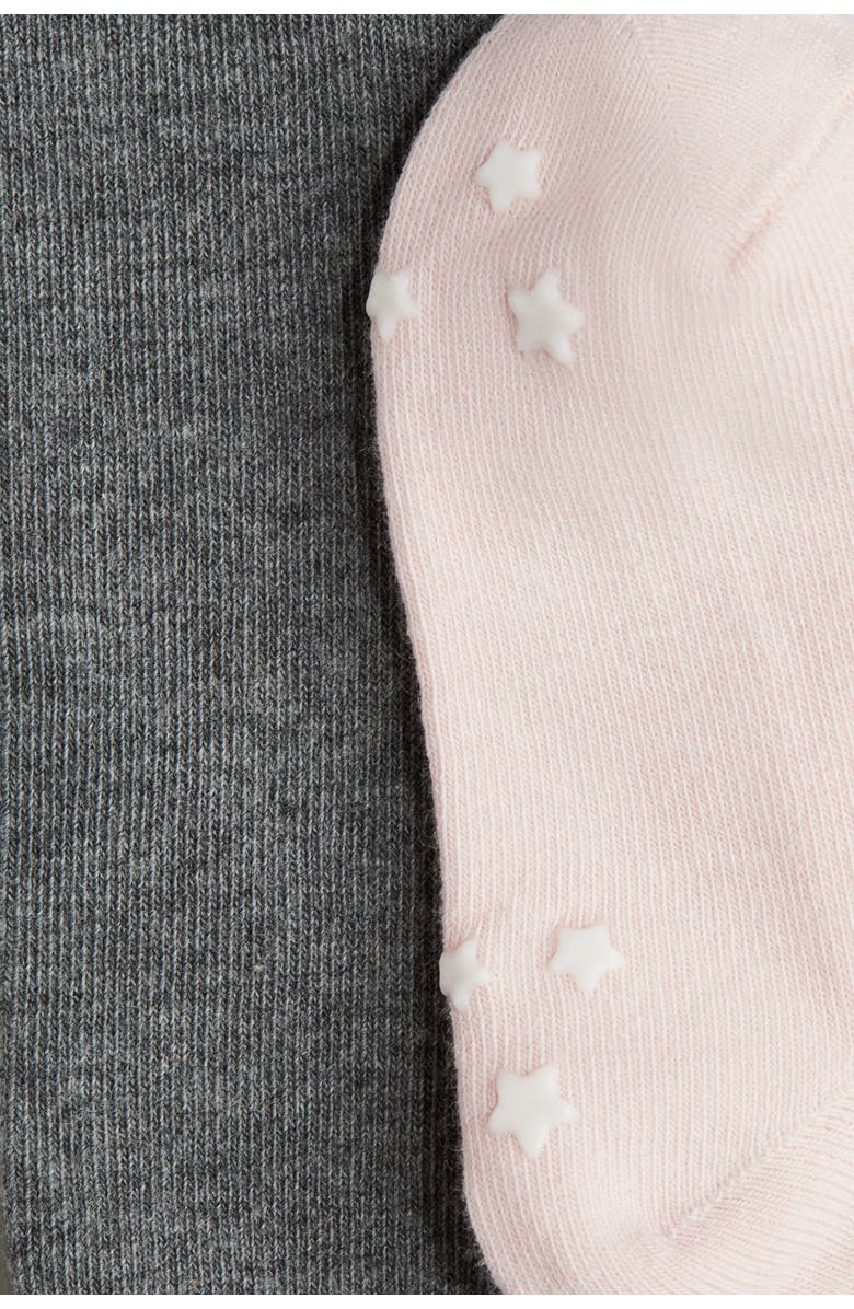 H&M 2-pack Anti-slip Fine-knit Tights, Alternate, color, Gray/Pink
