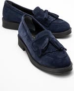 Forever & Always Shoes Milly Leather Tassel Loafer