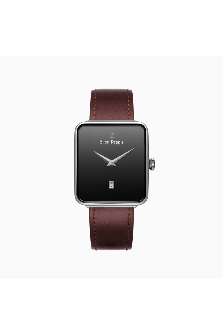 Men's Classic Telma - Loop, 38mm, Main, color, Black/ dark brown/rose gold