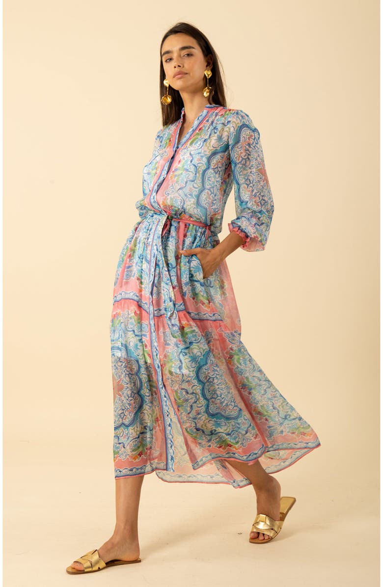 Hale Bob Halo Jersey Maxi Dress, Alternate, color,