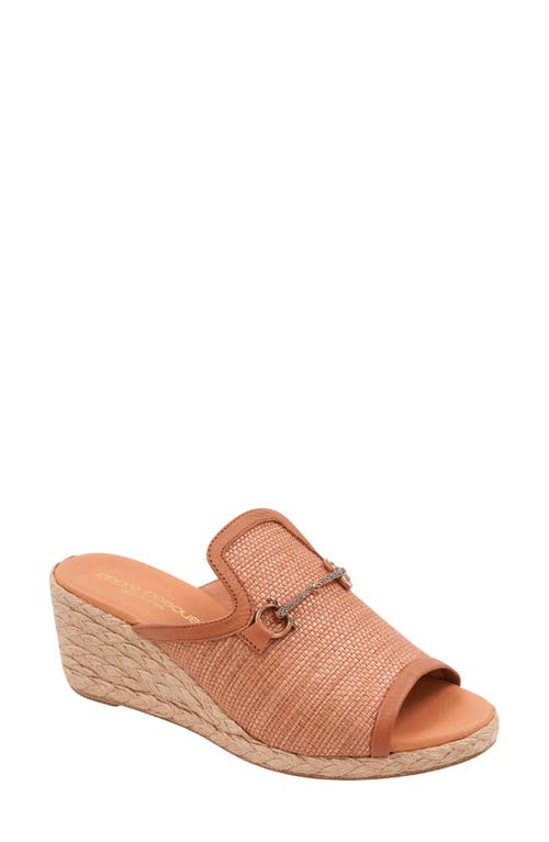 Andre Assous Women's Nomi Wedge Sandals In Cuero